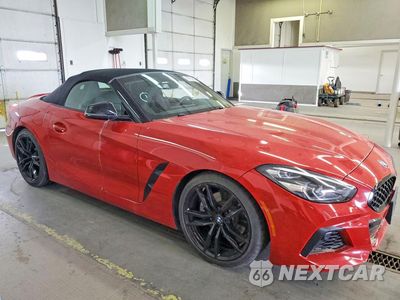 Czwarte zdjęcie samochodu z boku: 2021 BMW Z4 SDRIVE30I VIN:WBAHF3C01MWX36122 - miniatura