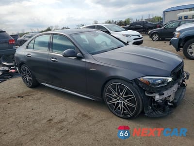 Czwarte zdjęcie samochodu z boku: 2024 MERCEDES-BENZ C 43 AMG VIN:W1KAF8HB8RR202154 - miniatura