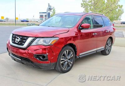 Drugie zdjęcie samochodu z przodu: 2020 NISSAN PATHFINDER PLATINUM VIN:5N1DR2DM6LC578652 - miniatura