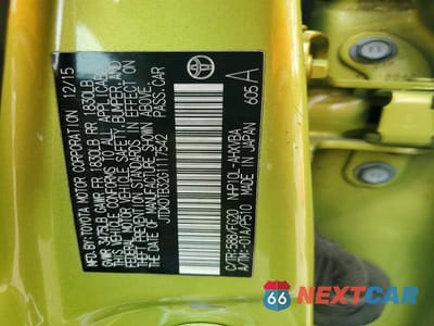 Zdjęcie 12 z 12 samochodu: 2016 TOYOTA PRIUS C TWO VIN:JTDKDTB32G1117542 - miniatura