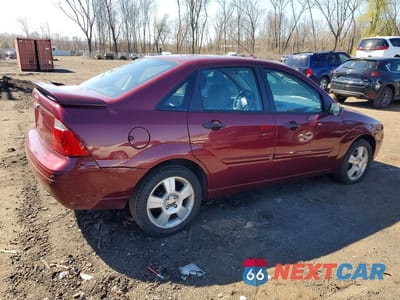 Trzecie zdjęcie samochodu z tyłu: 2007 FORD FOCUS ZX4 VIN:1FAHP34N37W119213 - miniatura