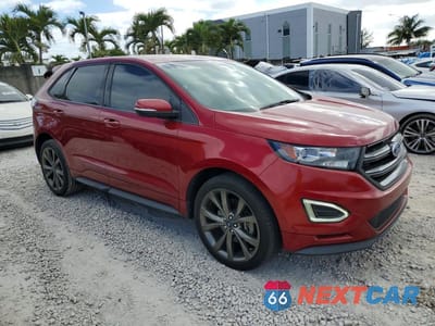 Czwarte zdjęcie samochodu z boku: 2016 FORD EDGE SPORT VIN:2FMPK4AP9GBC63202 - miniatura