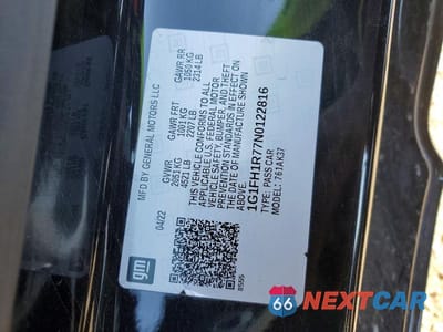 Zdjęcie 12 z 12 samochodu: 2022 CHEVROLET CAMARO SS VIN:1G1FH1R77N0122816 - miniatura