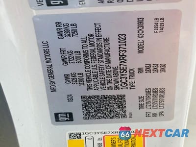 Zdjęcie 12 z 12 samochodu: 2024 CHEVROLET SILVERADO K3500 VIN:1GC3YSE7XRF371023 - miniatura