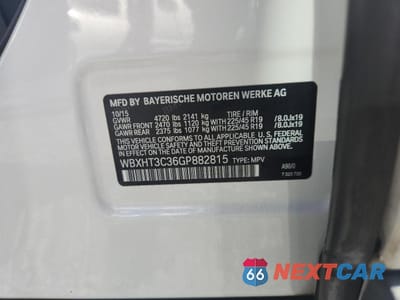 Zdjęcie 13 z 13 samochodu: 2016 BMW X1 XDRIVE28I VIN:WBXHT3C36GP882815 - miniatura