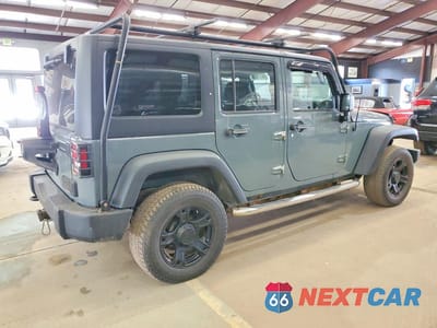 Trzecie zdjęcie samochodu z tyłu: 2014 JEEP WRANGLER UNLIMITED SPORT VIN:1C4BJWDG2EL118069 - miniatura