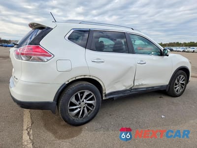 Trzecie zdjęcie samochodu z tyłu: 2015 NISSAN ROGUE SL VIN:5N1AT2MV6FC803959 - miniatura
