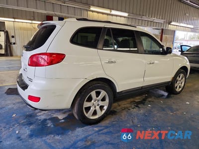 Trzecie zdjęcie samochodu z tyłu: 2008 HYUNDAI SANTA FE SE VIN:5NMSH73E18H190338 - miniatura