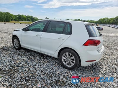 Drugie zdjęcie samochodu z przodu: 2019 VOLKSWAGEN GOLF S VIN:3VWW57AUXKM028925 - miniatura
