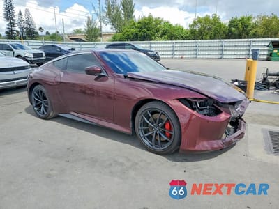 Czwarte zdjęcie samochodu z boku: 2024 NISSAN Z PERFORMANCE VIN:JN1BZ4BH8RM361669 - miniatura
