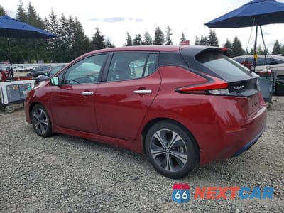 Drugie zdjęcie samochodu z przodu: 2021 NISSAN LEAF SV VIN:1N4AZ1CV8MC550368 - miniatura