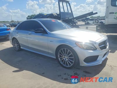 Czwarte zdjęcie samochodu z boku: 2018 MERCEDES-BENZ C 43 4MATIC AMG VIN:55SWF6EB5JU245836 - miniatura