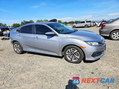 Czwarte zdjęcie samochodu z boku: 2016 HONDA CIVIC LX VIN:19XFC2F55GE219618 - miniatura