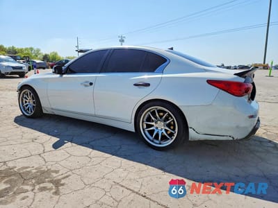 Drugie zdjęcie samochodu z przodu: 2014 INFINITI Q50 PREMIUM VIN:JN1BV7AR3EM693777 - miniatura