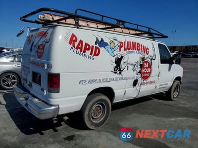 Trzecie zdjęcie samochodu z tyłu: 2007 FORD ECONOLINE E350 SUPER DUTY VAN VIN:1FTSE34L67DA82867 - miniatura