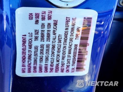 Zdjęcie 13 z 13 samochodu: 2025 HONDA CR-V SPORT VIN:7FARS5H56SE038498 - miniatura