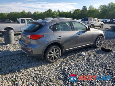 Trzecie zdjęcie samochodu z tyłu: 2017 INFINITI QX50 BASE VIN:JN1BJ0RP2HM388054 - miniatura
