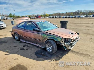 Czwarte zdjęcie samochodu z boku: 1996 HONDA CIVIC DX VIN:1HGEJ612XTL087092 - miniatura