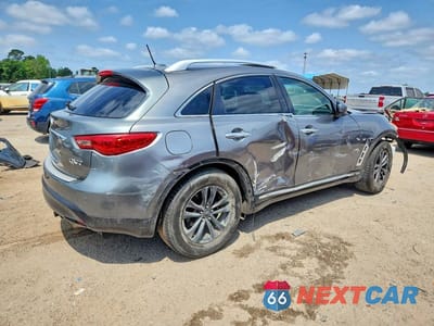 Trzecie zdjęcie samochodu z tyłu: 2014 INFINITI QX70 BASE VIN:JN8CS1MU9EM451927 - miniatura