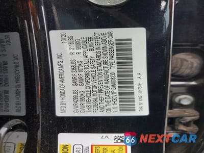Zdjęcie 12 z 12 samochodu: 2021 HONDA ACCORD LX VIN:1HGCV1F13MA008230 - miniatura