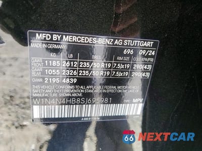 Zdjęcie 14 z 14 samochodu: 2025 MERCEDES-BENZ GLA 250 4MATIC VIN:W1N4N4HB8SJ695981 - miniatura