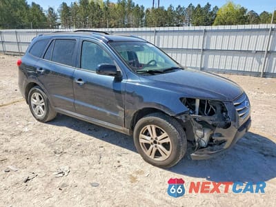 Czwarte zdjęcie samochodu z boku: 2012 HYUNDAI SANTA FE LIMITED VIN:5XYZK4AG6CG150262 - miniatura