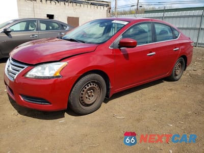 2013 NISSAN SENTRA S 3N1AB7AP8DL768663 - główne zdjęcie licytacji z USA - miniatura