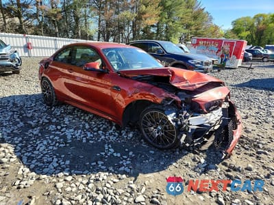 Czwarte zdjęcie samochodu z boku: 2019 BMW M2 COMPETITION VIN:WBS2U7C51KVB09307 - miniatura