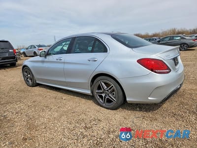 Drugie zdjęcie samochodu z przodu: 2021 MERCEDES-BENZ C 300 4MATIC VIN:W1KWF8EB9MR632973 - miniatura