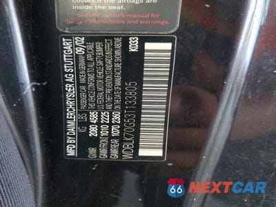 Zdjęcie 12 z 12 samochodu: 2003 MERCEDES-BENZ CLK 430 VIN:WDBLK70G53T133805 - miniatura