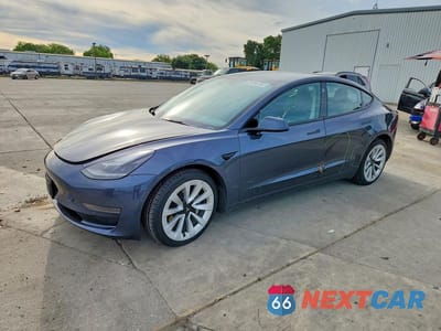 2022 TESLA MODEL 3 5YJ3E1EA6NF370030 - główne zdjęcie licytacji z USA - miniatura