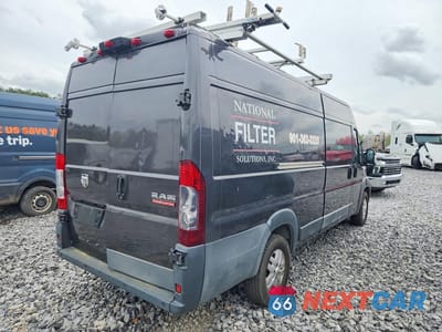 Trzecie zdjęcie samochodu z tyłu: 2014 RAM PROMASTER 3500 DELIVERY VAN VIN:3C6URVJG5EE122858 - miniatura