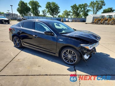 Czwarte zdjęcie samochodu z boku: 2020 ACURA ILX PREMIUM A-SPEC VIN:19UDE2F86LA011936 - miniatura