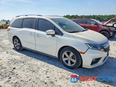 Czwarte zdjęcie samochodu z boku: 2019 HONDA ODYSSEY EXL VIN:5FNRL6H7XKB099515 - miniatura