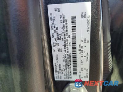 Zdjęcie 12 z 12 samochodu: 2020 FORD ESCAPE HYBRID VIN:1FMCU0BZ4LUB86356 - miniatura