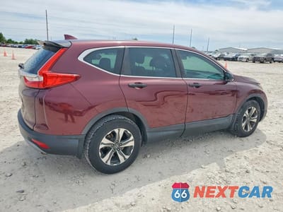 Trzecie zdjęcie samochodu z tyłu: 2018 HONDA CR-V LX VIN:2HKRW5H39JH408261 - miniatura