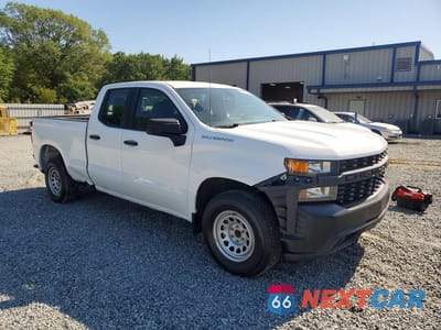 Czwarte zdjęcie samochodu z boku: 2019 CHEVROLET SILVERADO C1500 VIN:1GCRWAEH2KZ377728 - miniatura