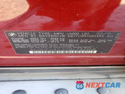 Zdjęcie 13 z 13 samochodu: 2011 BMW X5 XDRIVE35I VIN:5UXZV4C57BL742158 - miniatura