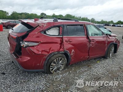 Trzecie zdjęcie samochodu z tyłu: 2022 TOYOTA HIGHLANDER PLATINUM VIN:5TDFZRBH7NS178533 - miniatura