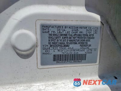 Zdjęcie 13 z 13 samochodu: 2016 NISSAN VERSA NOTE SV VIN:3N1CE2CPXGL385862 - miniatura