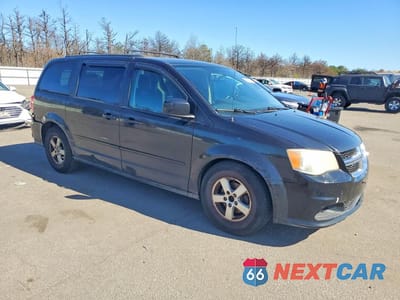 Czwarte zdjęcie samochodu z boku: 2012 DODGE GRAND CARAVAN SXT VIN:2C4RDGCG9CR346670 - miniatura