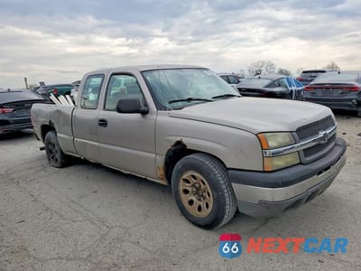Czwarte zdjęcie samochodu z boku: 2004 CHEVROLET SILVERADO C1500 VIN:1GCEC19X54Z338188 - miniatura