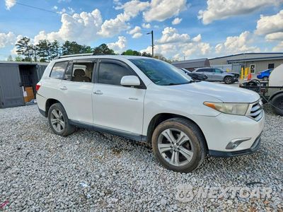 Czwarte zdjęcie samochodu z boku: 2012 TOYOTA HIGHLANDER LIMITED VIN:5TDYK3EHXCS062276 - miniatura
