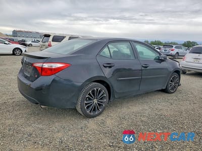 Trzecie zdjęcie samochodu z tyłu: 2015 TOYOTA COROLLA S PLUS VIN:5YFBURHE6FP249435 - miniatura