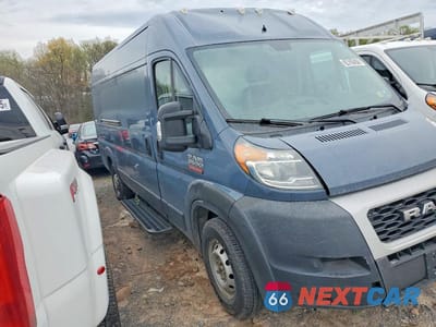 Czwarte zdjęcie samochodu z boku: 2020 RAM PROMASTER 3500 3500 HIGH VIN:3C6URVJG6LE129220 - miniatura