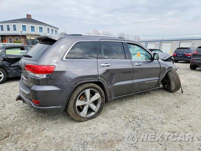 Trzecie zdjęcie samochodu z tyłu: 2014 JEEP GRAND CHEROKEE OVERLAND VIN:1C4RJFCG9EC580239 - miniatura