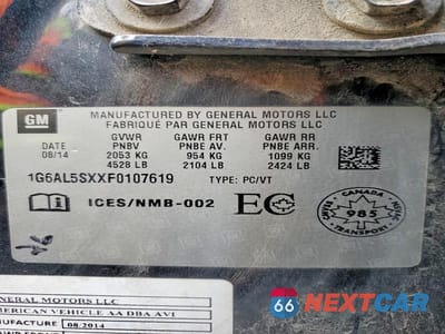 Zdjęcie 13 z 13 samochodu: 2015 CADILLAC ATS PREMIUM VIN:1G6AL5SXXF0107619 - miniatura