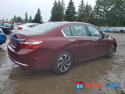 Trzecie zdjęcie samochodu z tyłu: 2016 HONDA ACCORD EXL VIN:1HGCR2F80GA151163 - miniatura