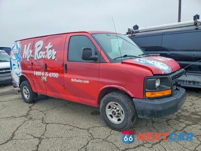 Czwarte zdjęcie samochodu z boku: 2017 GMC SAVANA G2500 UTILITY / SERVICE VAN VIN:1GTW7AFF3H1230743 - miniatura