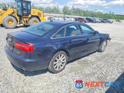Trzecie zdjęcie samochodu z tyłu: 2014 AUDI A6 PREMIUM PLUS VIN:WAUFGAFC5EN053944 - miniatura